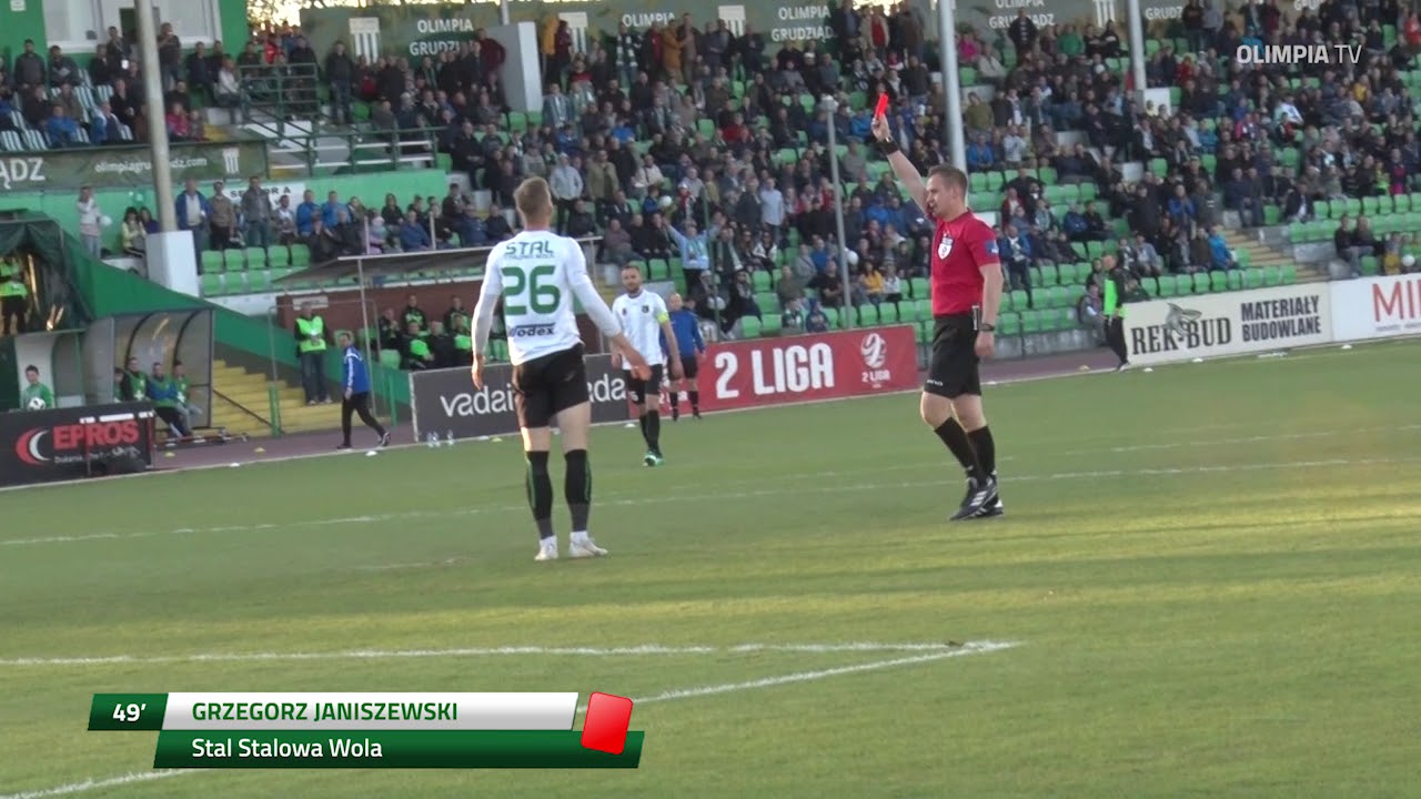 WIDEO: Olimpia Grudziądz - Stal Stalowa Wola 2-0 [SKRÓT MECZU]
