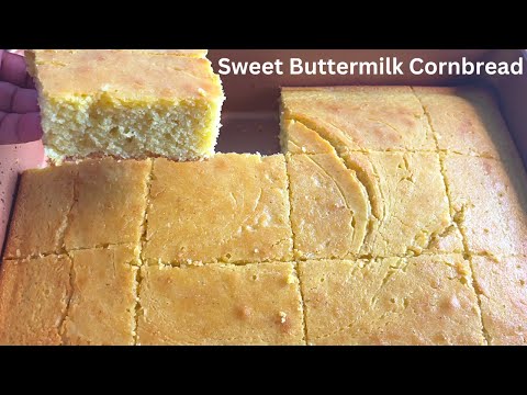 #SoulFood! How to make the BEST Buttermilk Cornbread - Tanny Cooks