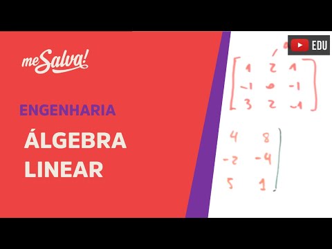 Me Salva! EXALGMT01 - Operações Básicas - Álgebra Linear