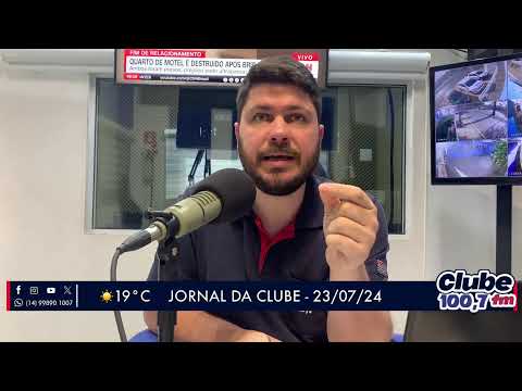 Jornal da Clube - 23/07/24 - Edição da Manhã