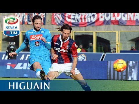 Il gol di Higuain (45' st)  - Bologna-Napoli 3-2 - Giornata 15 - Serie A TIM 2015/16