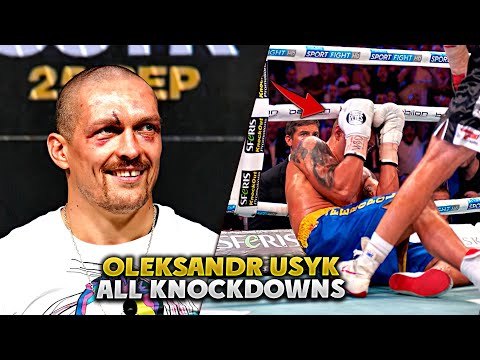 Oleksandr Usyk ALL Knockdowns FULL FIGHT HIGHLIGHTS | BOXING FIGHT HD