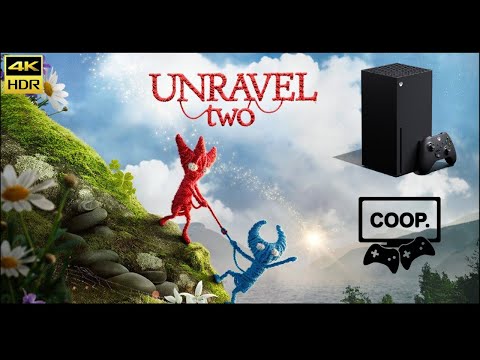 Unravel Two co-op Gameplay Xbox Series X - 4K HDR 60 FPS
