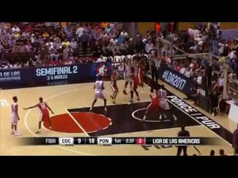 Leones De Ponce (Puerto Rico) Vs. Cocodrilos de Caracas (Venezuela) highlights