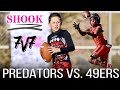 SHOOK Tournaments 7v7 Football - Apex Predators vs. 49ers 10u Jan 28th, 2023