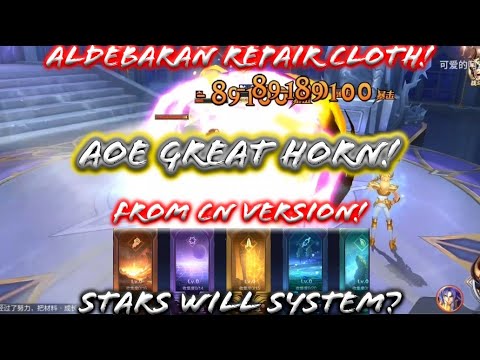 Saint Seiya: Awakening - Taurus Aldebaran Awakened after Repair Cloth CN! Stars Will, New System?!