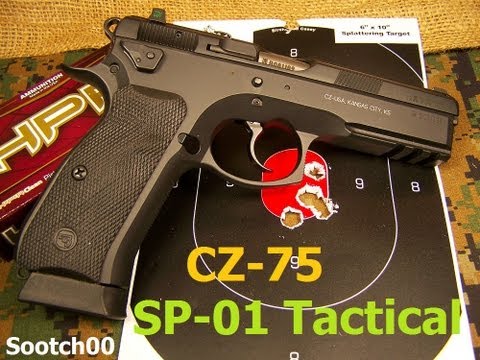 CZ 75 SP01 Tactical 9mm Pistol
