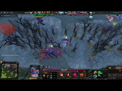 the wings gaming vs. Evil Geniuses in The International 2016 Game 2 of 2