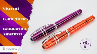 Visconti - Demo Stones 2022 | Mandarin &amp; Amethyst |