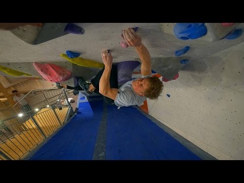 Peter Is Climbing And Kneebaring In The Tunnel