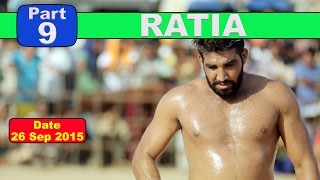 (1) Ratia (Haryana) Kabaddi Touranament 26 Sep 2015