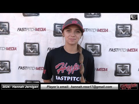 2024 Hannah Jernigan 3.67 GPA - Outfielder Softball Skills Video - Hype Fastpitch Watson
