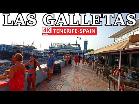 TENERIFE - LAS GALLETAS | Festive Vibes – This Is How It Looks Now 😎 4K Walk ● August 2025