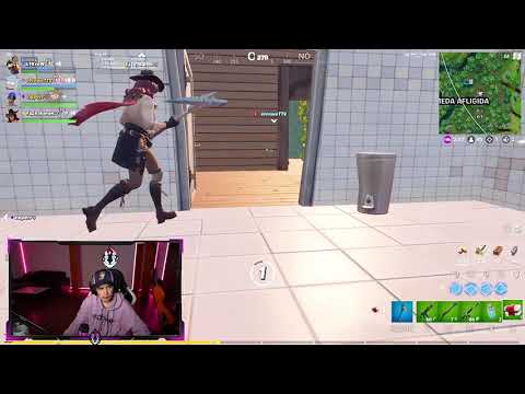 LIT KILLAH JUEGA AL FORTNITE CON UN NENE Y EL VOWE