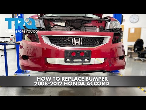 How to Replace Bumper 2008-2012 Honda Accord