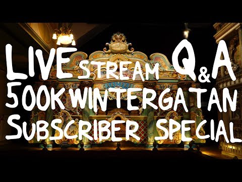 Livestream Q&A with Martin / Wintergatan 500K Subscriber Special