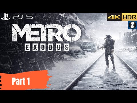 Metro Exodus Looks Amazing on PS5 Part 1 (Gameplay)