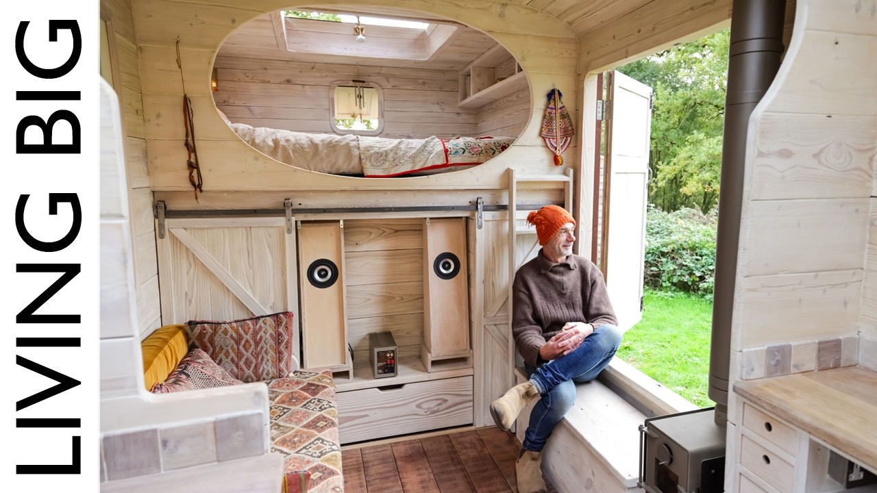 Tired Of The Modern World, He Built A Home & Life Like No Other