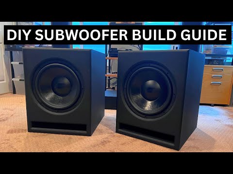 DIY Subwoofer Build Instructions - 15" Marty Cube for Home Theater - GSG Audio & Stereo Integrity!