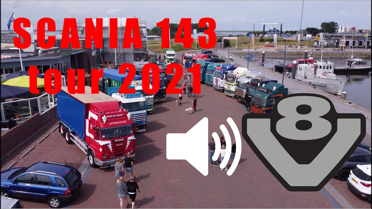 Scania 143 V8 Trucktour Ternaard