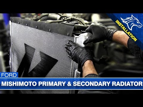 Mishimoto 2011-2016 6.7L Powerstroke Secondary Radiator R&D