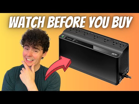 APC UPS Battery Backup and Surge Protector, 600VA Backup Battery Power Supply (Review)