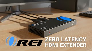 OREI HDMI Extender Review - Zero Latency Gaming PC to Living Room