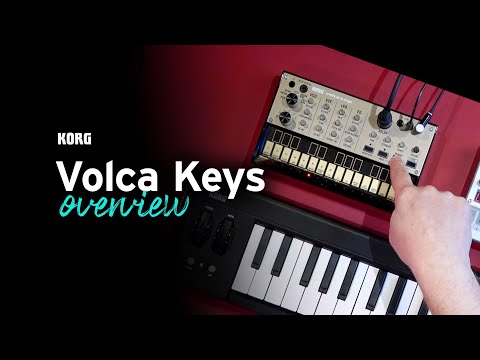 Korg Volca Keys Analog Loop Synthesizer 2013 - Present - Gold/Black image 2