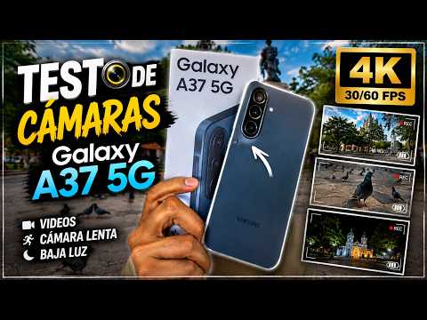 📱 Galaxy A37 5G | ¿Puede grabar videos de calidad? TEST DE CÁMARAS
