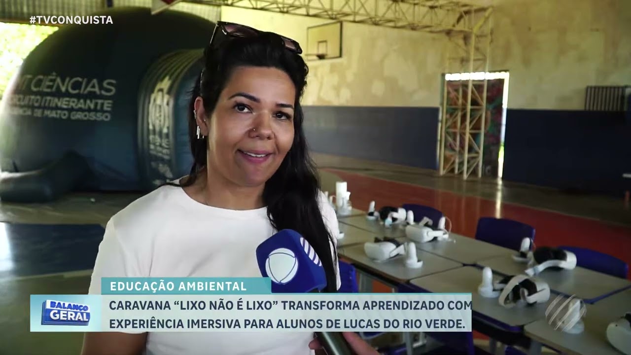 Projeto “Lixo Não é Lixo” leva educação e sustentabilidade a alunos em LRV