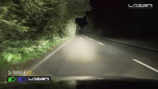 Sada světel do masky Lazer pro Ford Ranger (2016-2018), Triple-R 750