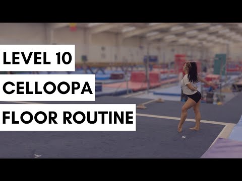 Celloopa Gymnastics Floor Routine | Taylor Krippner