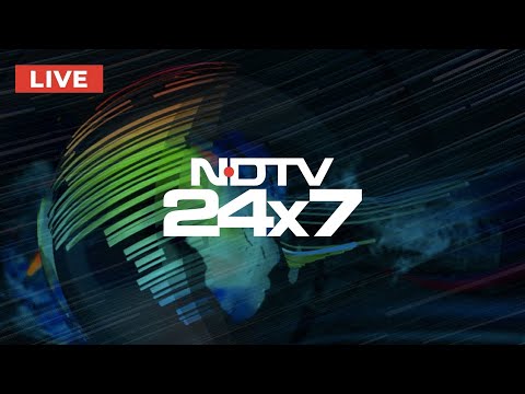 Capture d'écran du flux en direct de la chaîne de télévision gratuite en ligne NDTV