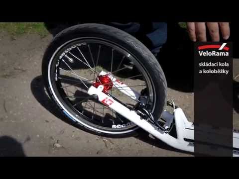 Skládací koloběžka - KOSTKA STREET Fold - VeloRama.cz