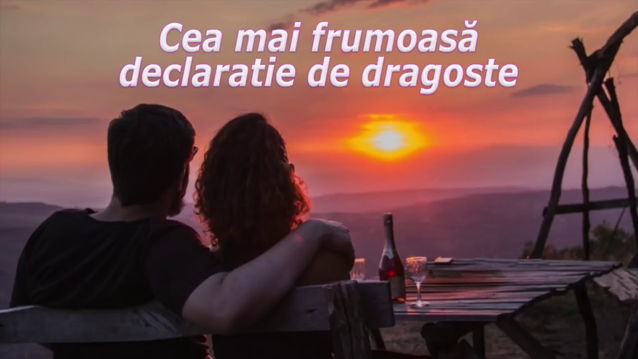 Watch Cea Mai Frumoasa Poezie De Dragoste Din Lume Now Cea mai frumoas? declara?ie de dragoste ???