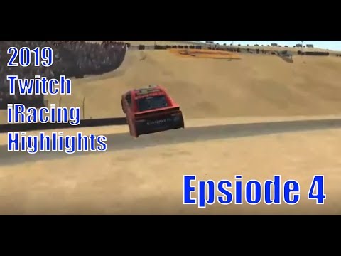 iRacing- 2019 Twitch Highlights (Fails, Funny clips and wins) | Episode 4