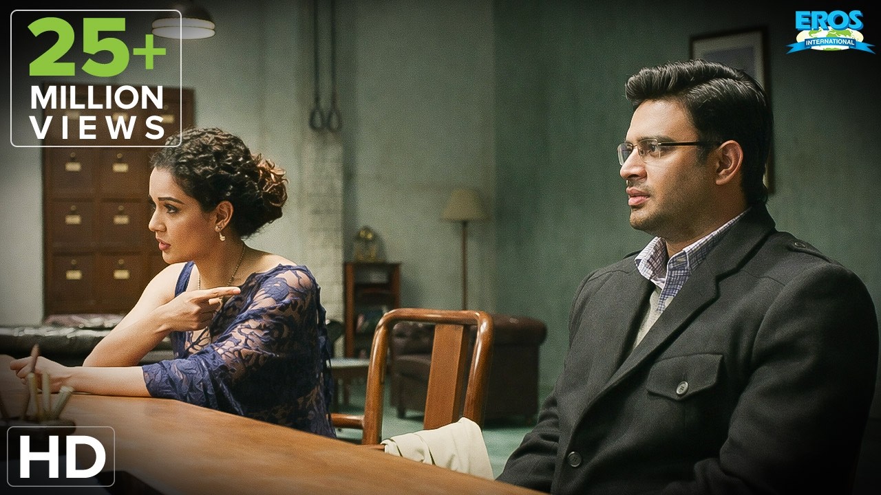 Kangana and Madhavan Mental Asylum Fight - Bollywood Movie Scene - Tanu Weds Manu Returns