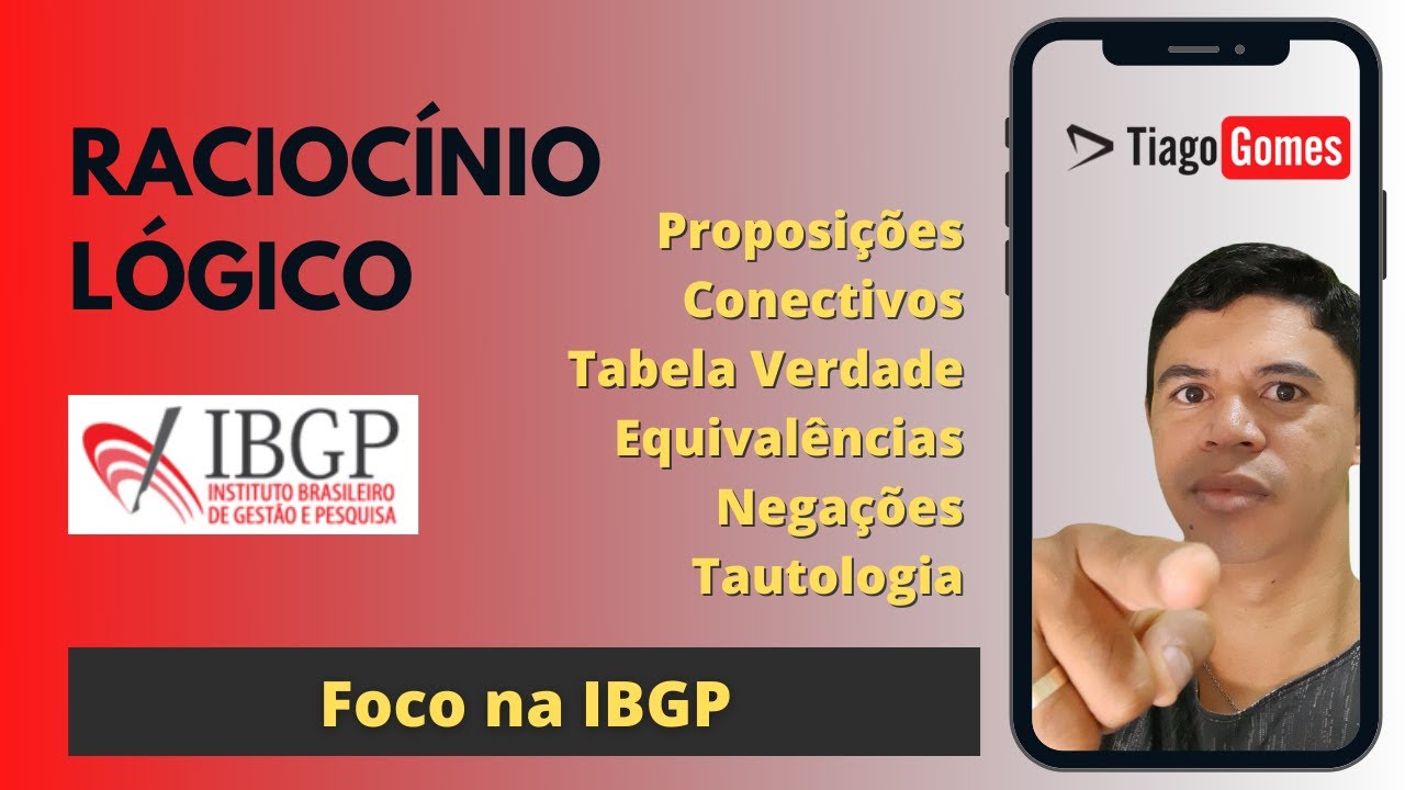 Raciocínio Lógico foco na banca IBGP
