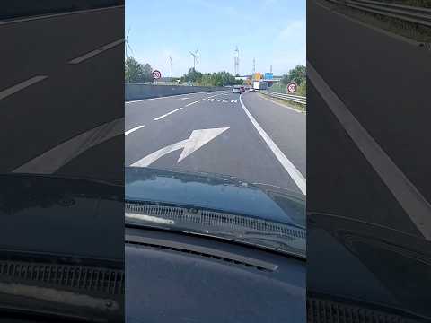 Austria - Name of city *Wien* (Vienna) marked on road for directions