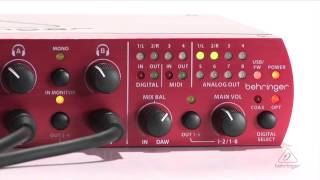 Video thumbnail for BEHRINGER FIREPOWER FCA610 by Behringer