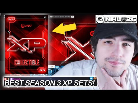 BEST SEASON 3 XP SET TO MAKE! I NHL 26 HUT