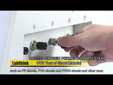 [Old Model - Replaced by C203H ] Oxygen Permeability Testing for Sheet Material