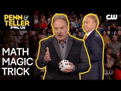 Guinness World Records Magician Fools Penn & Teller with Math Magic Trick | Penn & Teller: Fool Us