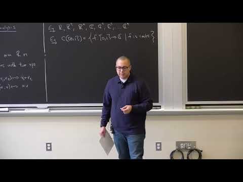 Lecture 1: Basic Banach Space Theory