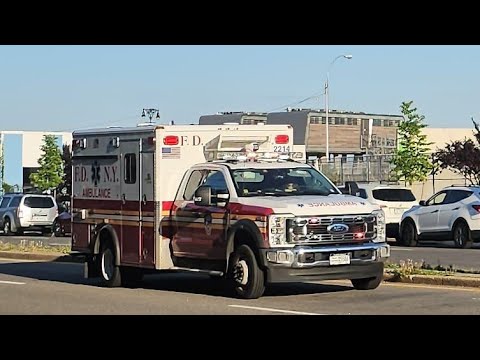 FDNY EMS Responding On Surf Ave In Coney Island, Brooklyn, New York City