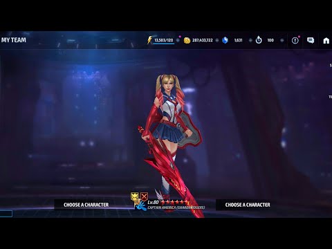 NEW UNIFORM first look SHARON ROGERS LV80 VS world boss legend