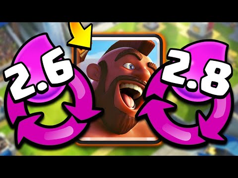 2.6 vs 2.8! SCALATA con TOP DECK DOMATORE! - Clash Royale