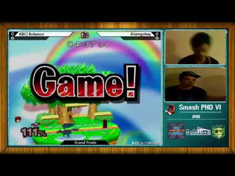 PhD VI - Melee Grand Finals - ABC| Bobesco (Marth) vs. Aisengobay (Fox)