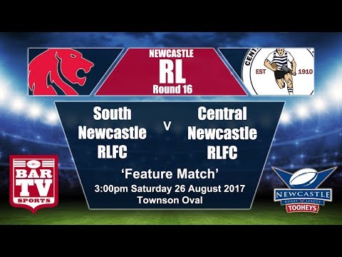 2017 Newcastle RL Round 16 Feature Match - South Newcastle v Central Newcastle