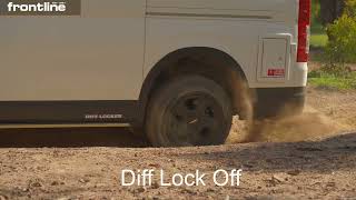 Download lagu See the Frontline Toyota HiAce Campervan Take on Tough Off-Road Trails Like a Pro! mp3